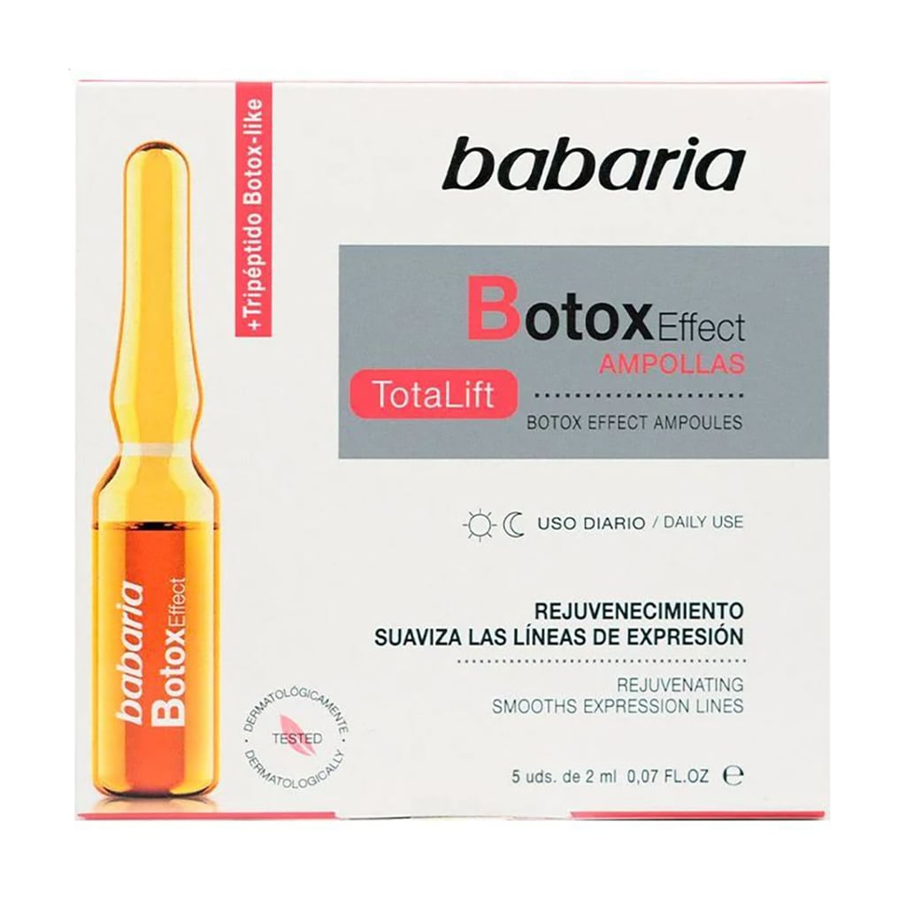 Ампули для обличчя Babaria Botox Effect Total Lift Ampoules з ефектом ботоксу, 5*2 мл